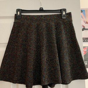 Forever 21 Sparkly Neon Mini Skirt
